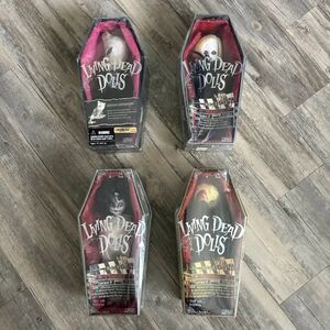 Vintage Living Dead Dolls Series 5 & 8 Dahlia Hollywood Siren Litilrott SEALED